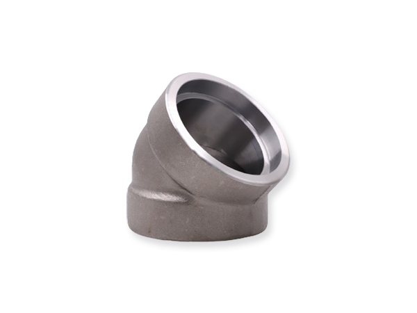 45 degree socket weld elbow