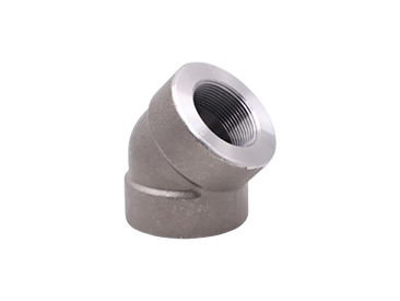 45 degree threaded elbow